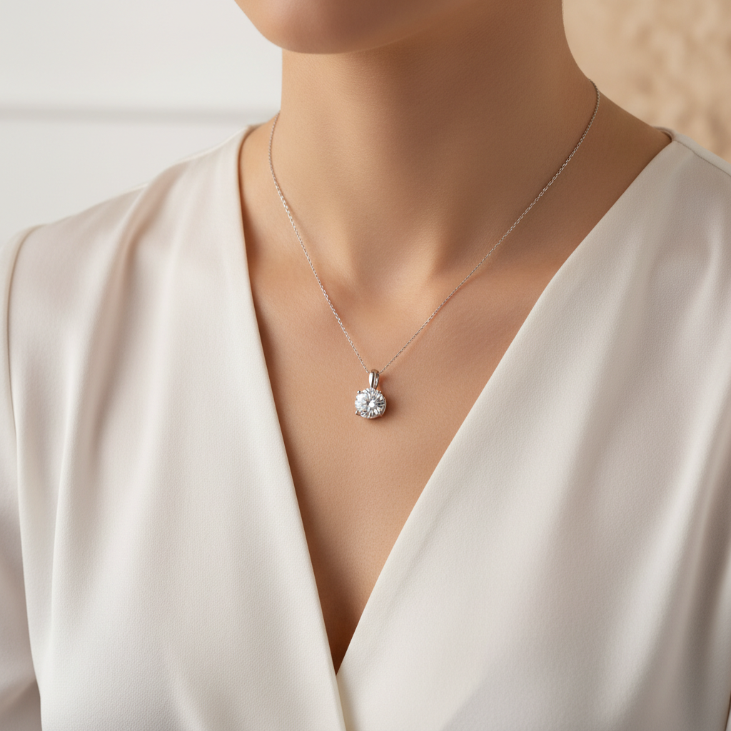 Moissanite Necklace
